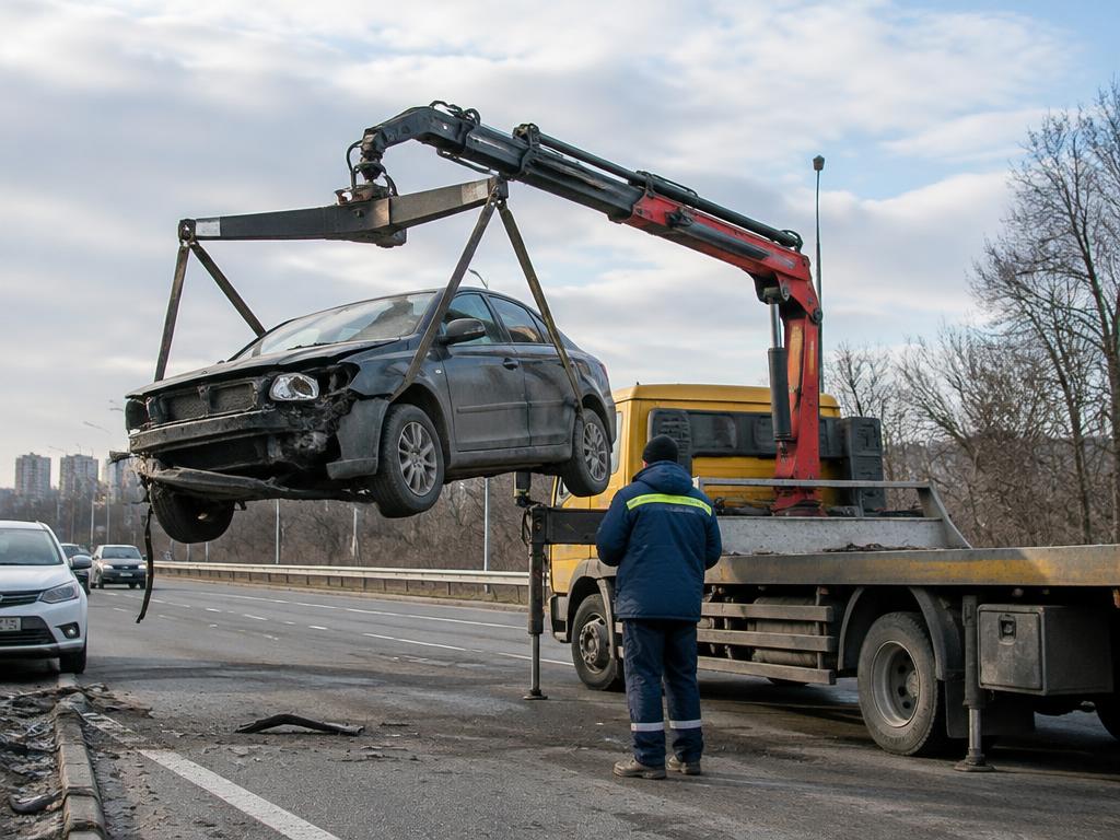 Після ДТП та маніпулятор